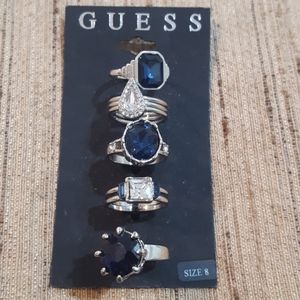 Guess size 8 rings